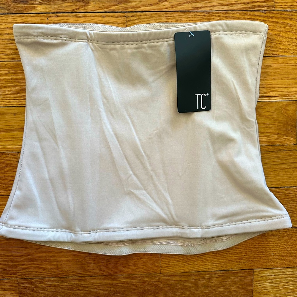 NWT TC Fine Intimates Women’s Waist Cincher - Medium, Nude Color